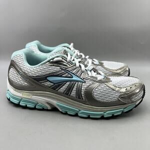 Brooks Ariel 12 Running Shoes Women Size 9 D Wide Mint White Comfort Sneakers